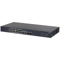 Dahua CS4220-16GT-190 DoLynk Care manageeritav switch • 16*Gbps PoE + 2*Gbps + 2*SFP • 190W