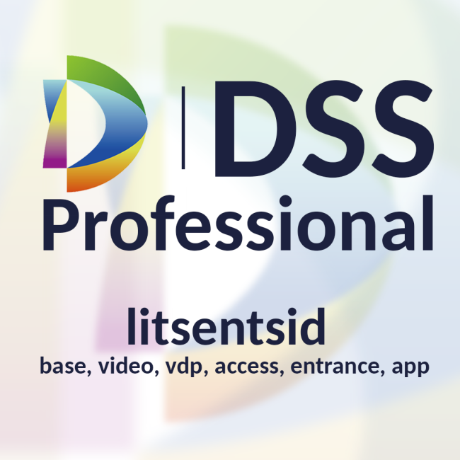 Dahua DSS Professional IP kõlari  litsents • 1 kanal