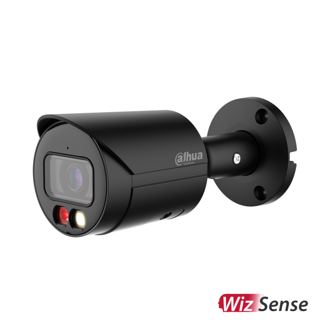 Dahua  IPC-HFW2849S-S-IL-BLACK 8MP IP torukaamera • WizSense Dual Light 30m 2.8mm(111°) Mic